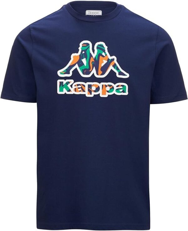 CAMISETA CON LOGO FIORO AZUL HOMBRE KAPPA flavisport