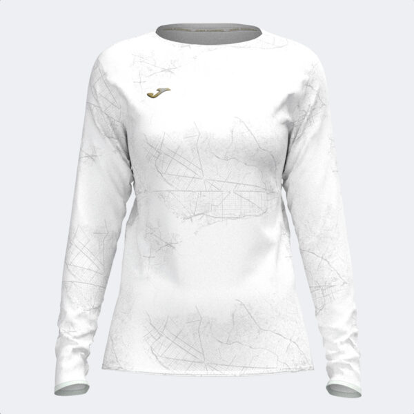 CAMISETA MANGA LARGA R-NIGHT BLANCO JOMA FLAVISPORT