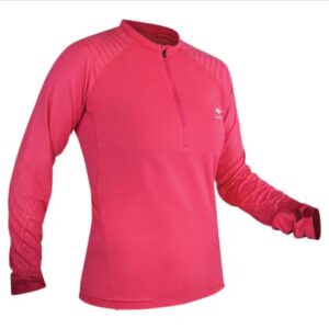 CAMISETA TRAIL MANGA LARGA MUJER R-LIGHT ROSA FLAVISPORT