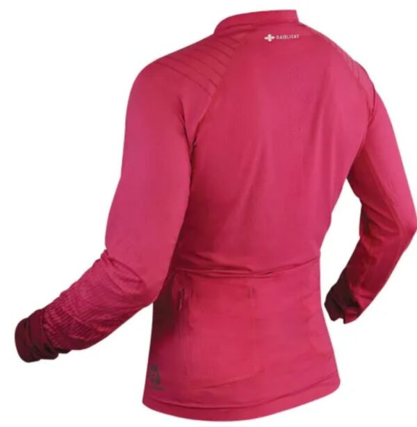 CAMISETA TRAIL MANGA LARGA MUJER R-LIGHT ROSA FLAVISPORT