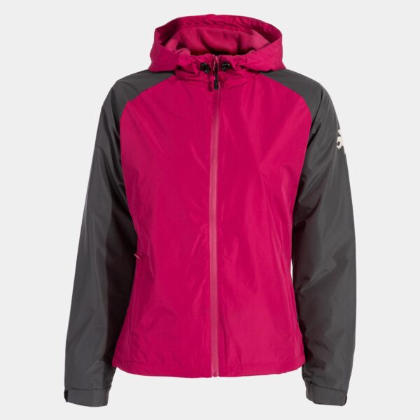 CHUBASQUERO MUJER EXPLORER FUCSIA ANTRACITA JOMA flavisport