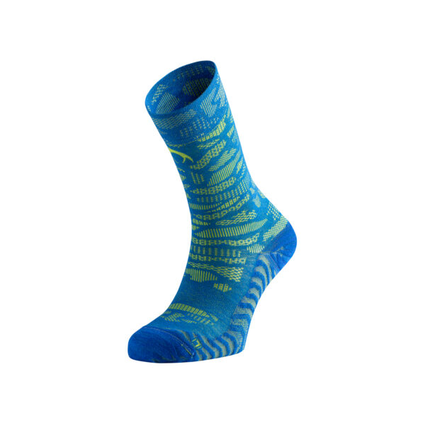 CALCETINES ESSENCE FIVE AZUL/PISTACHO LURBEL FLAVISPORT