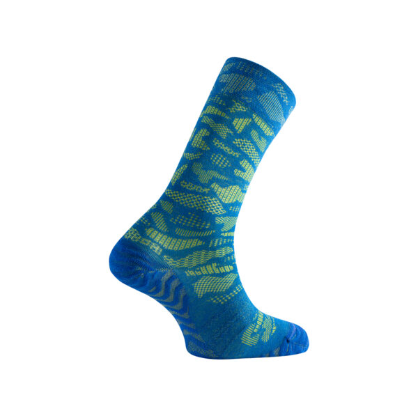 CALCETINES ESSENCE FIVE AZUL/PISTACHO LURBEL FLAVISPORT