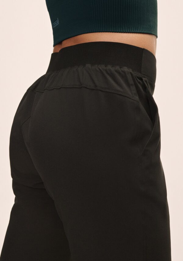 Pantalones de tejido ajustado - Negro flavisport