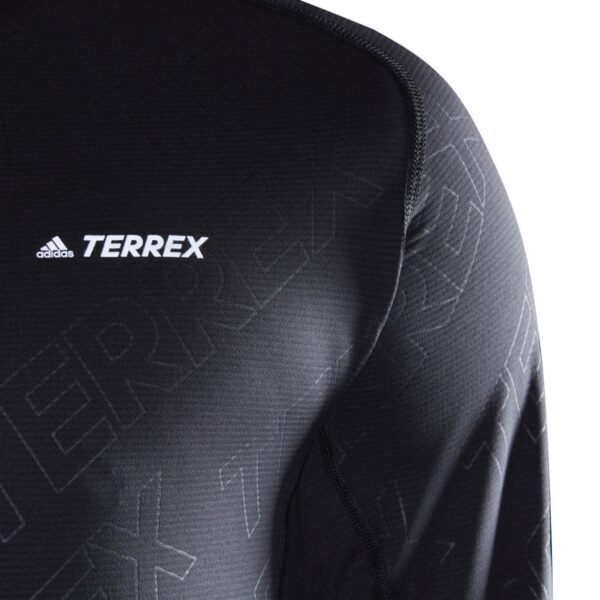 CAMISETA MANGA LARGA TERREX ADIDAS TRACEROCKET NEGRO FLAVISPORT